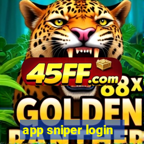 app sniper login